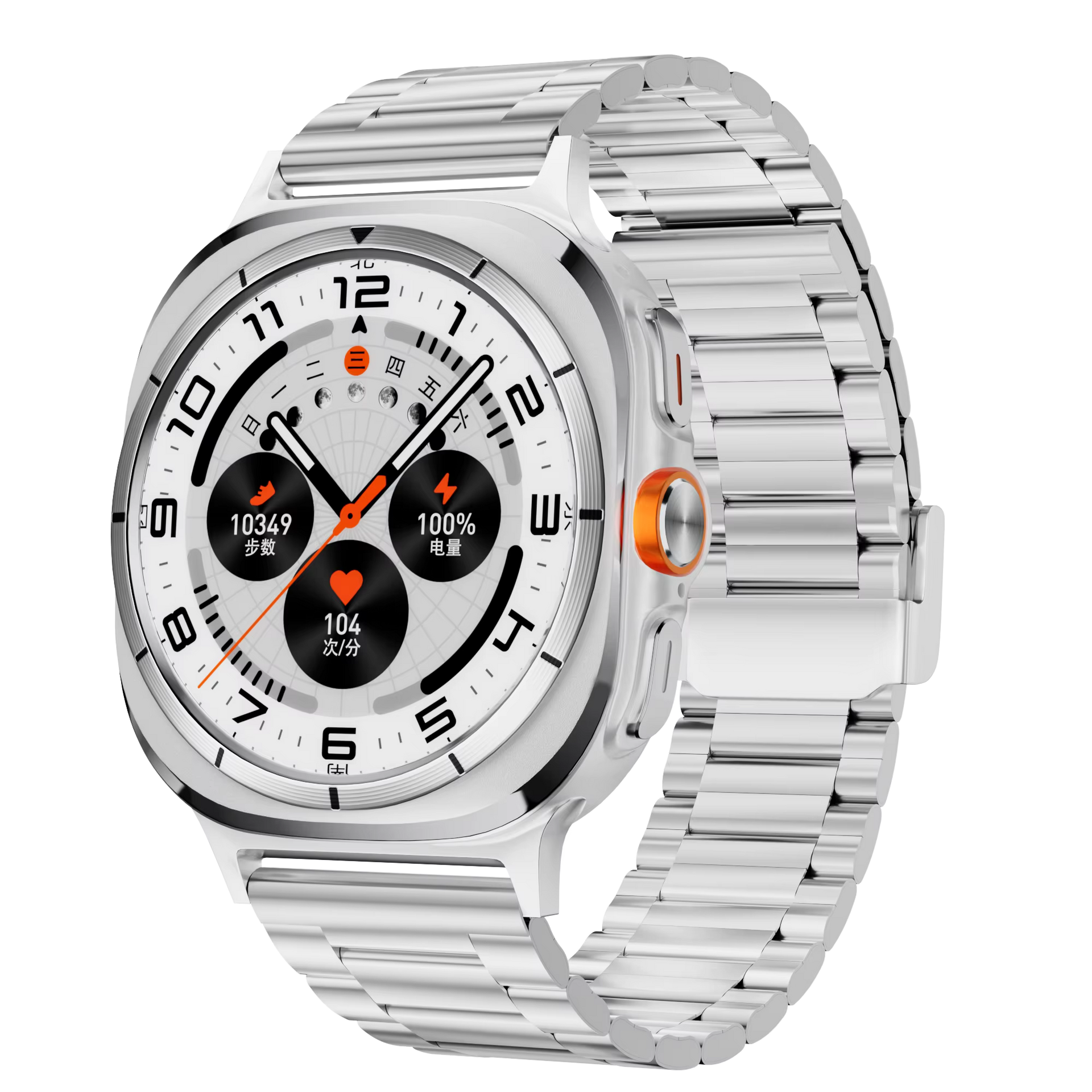 Kalobee SK7 Ultra Smartwatch – AMOLED Display | Bluetooth Calling | 100+ Sports Modes | IP67 | Wireless Charging