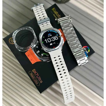 Kalobee SK7 Ultra Smartwatch – AMOLED Display | Bluetooth Calling | 100+ Sports Modes | IP67 | Wireless Charging