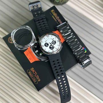 Kalobee SK7 Ultra Smartwatch – AMOLED Display | Bluetooth Calling | 100+ Sports Modes | IP67 | Wireless Charging