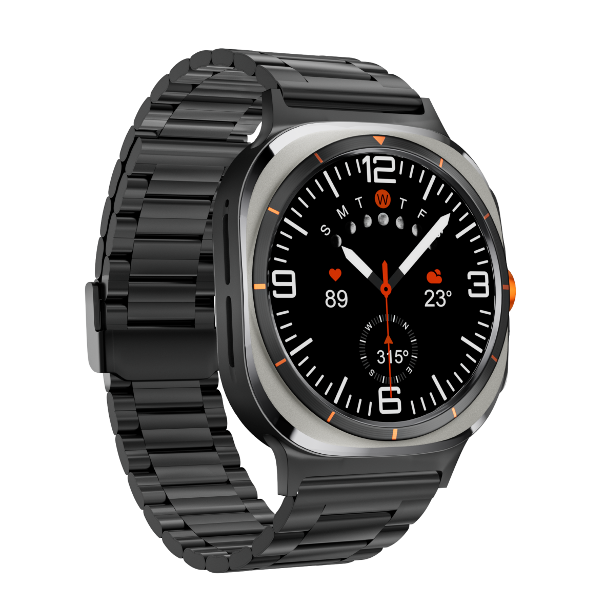 Kalobee SK7 Ultra Smartwatch – AMOLED Display | Bluetooth Calling | 100+ Sports Modes | IP67 | Wireless Charging